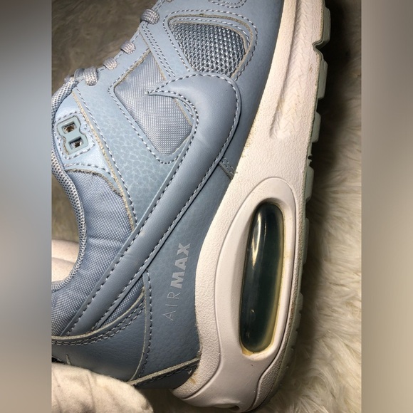 Nike Womens Air Max Command Blue Gray Lace Up Running Shoes size 8 - Picture 8 of 16